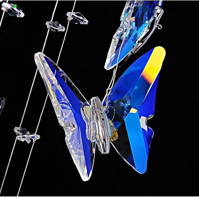 Butterfly AB Holographic Suncatcher Crystal | 60x80mm