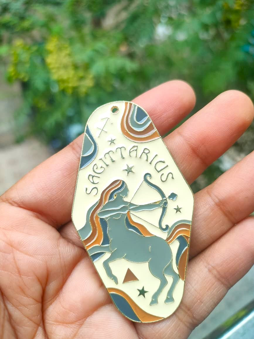 Enamel Sunsign Charm Collection | Sagittarius