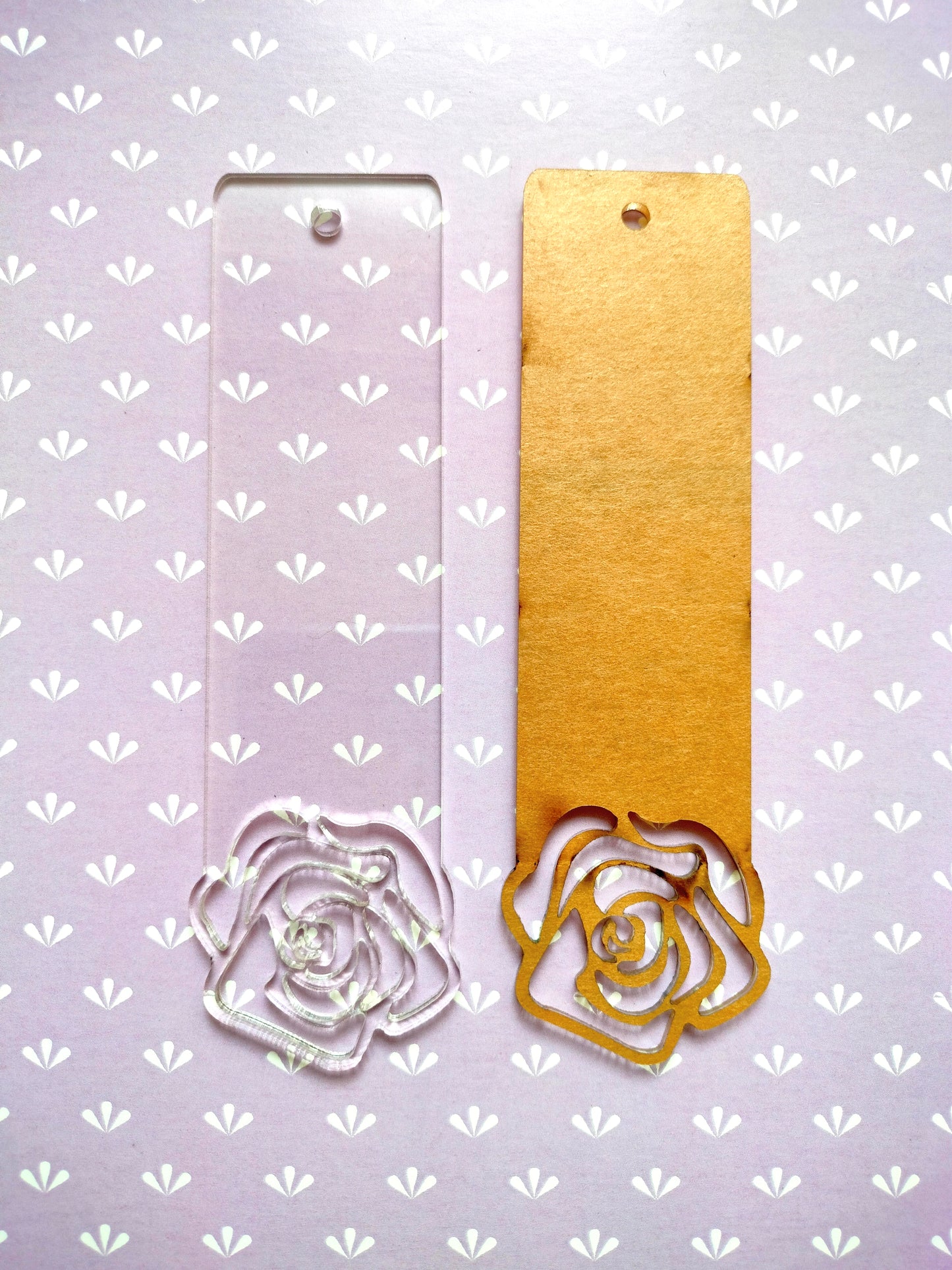Acrylic Book Mark Base Rose