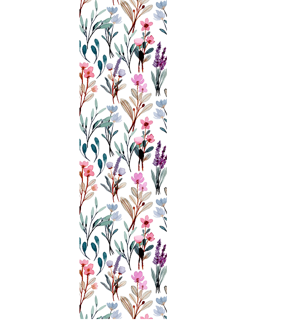 Book Mark Sticker - Floral2