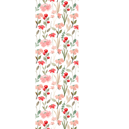 Book Mark Sticker - Berry Forest