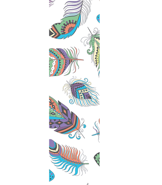 Book Mark Sticker - Feathers