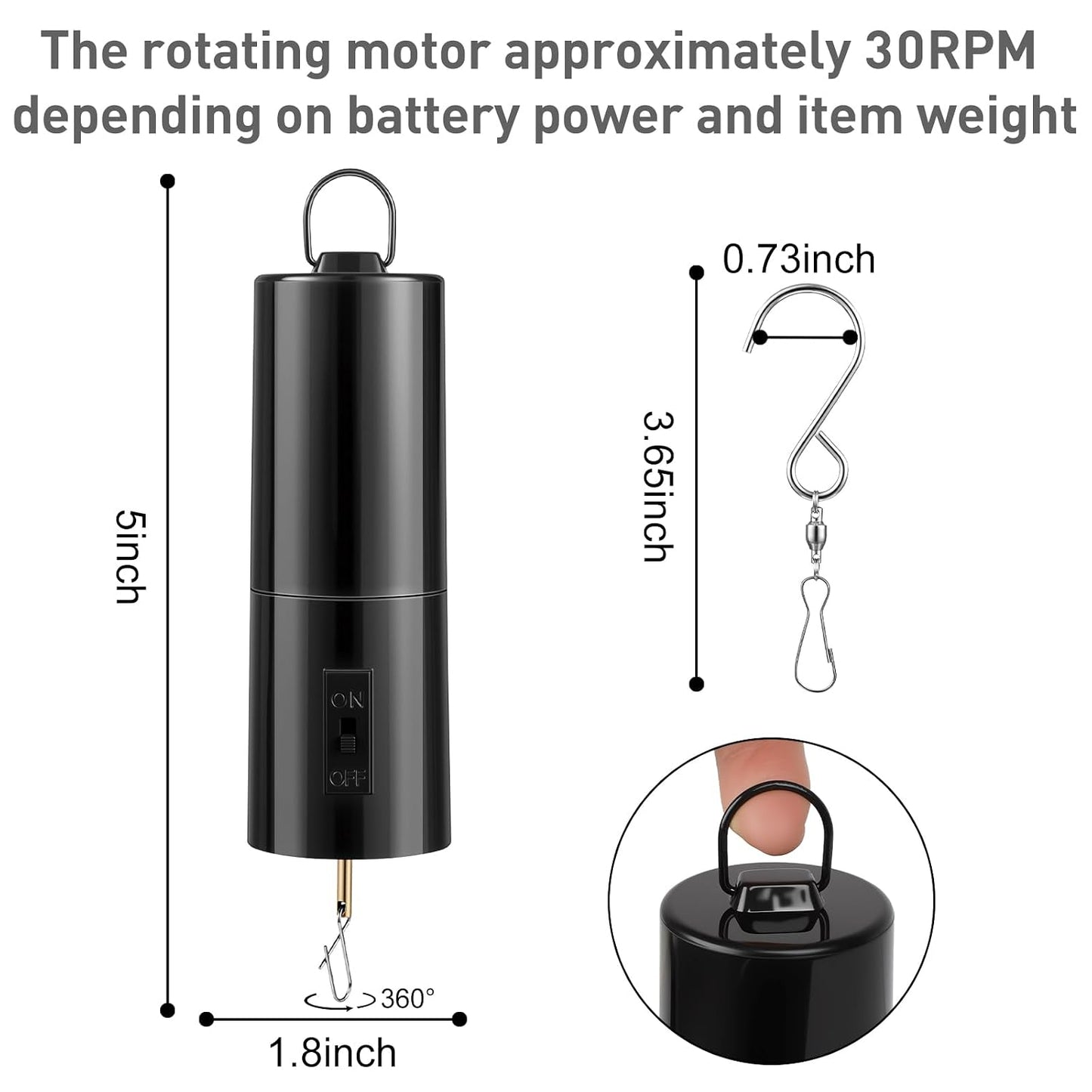 Battery Operated Spinner Machine