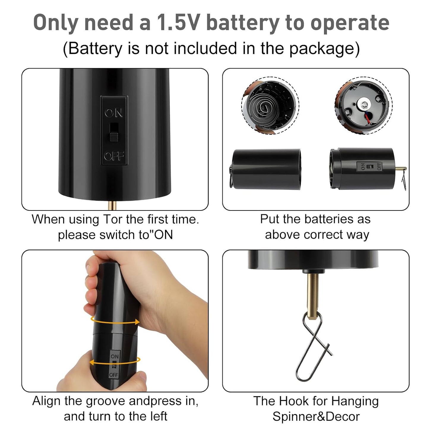 Battery Operated Spinner Machine
