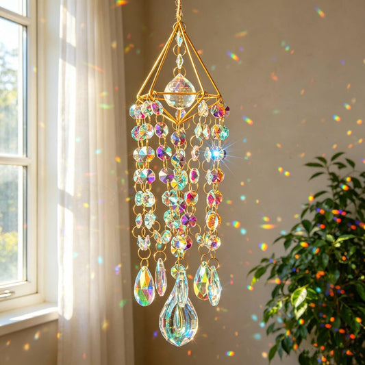 Galaxy Spark | Handmade Crystal suncatcher