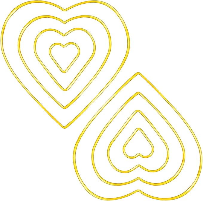 Suncatcher Frames Golden - Premium quality - Heart 1 Pc