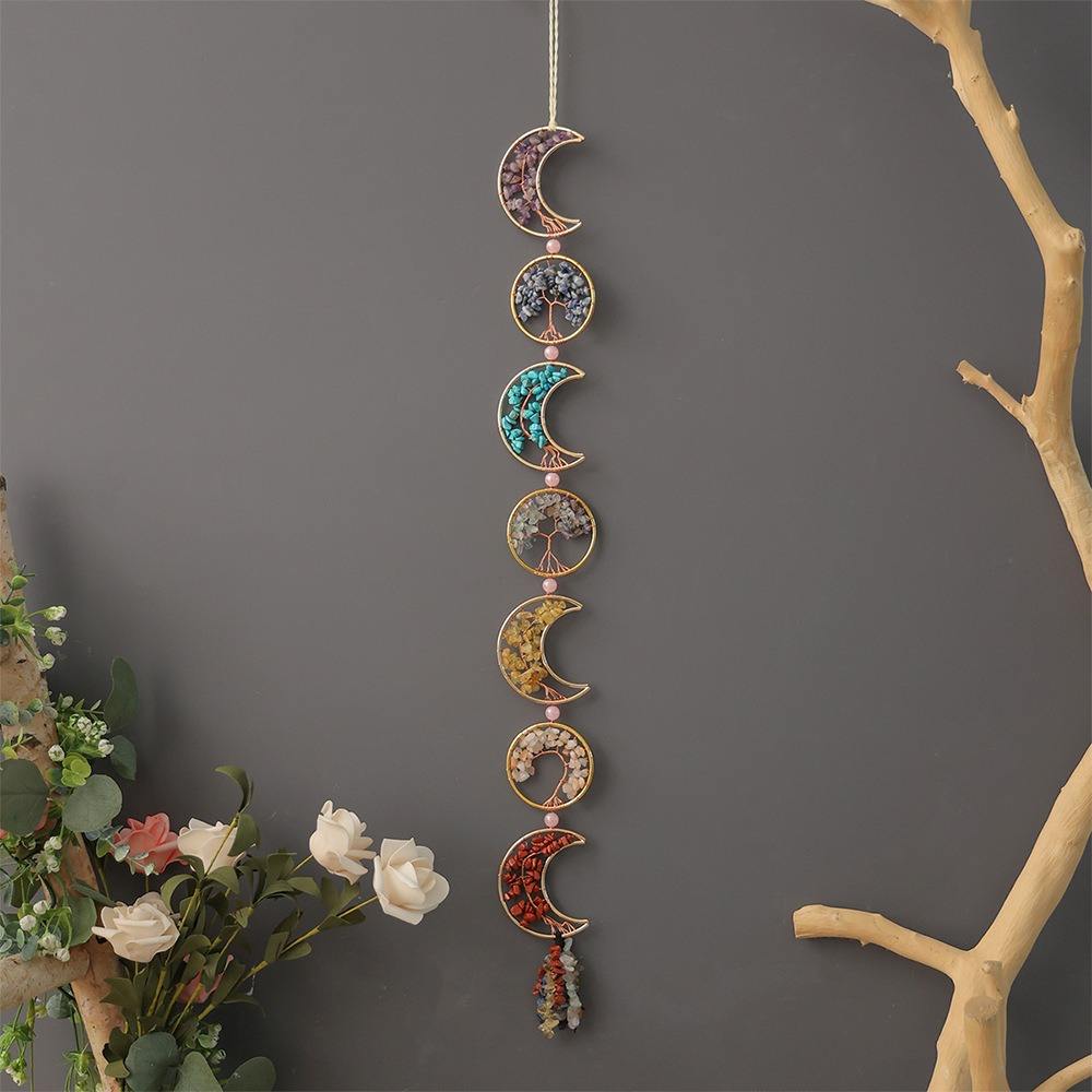 7 Chakra Tree of Life Moon Catcher