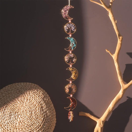7 Chakra Tree of Life Moon Catcher