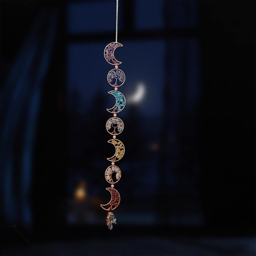 7 Chakra Tree of Life Moon Catcher