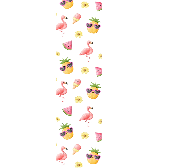 Book Mark Sticker - Flamingo