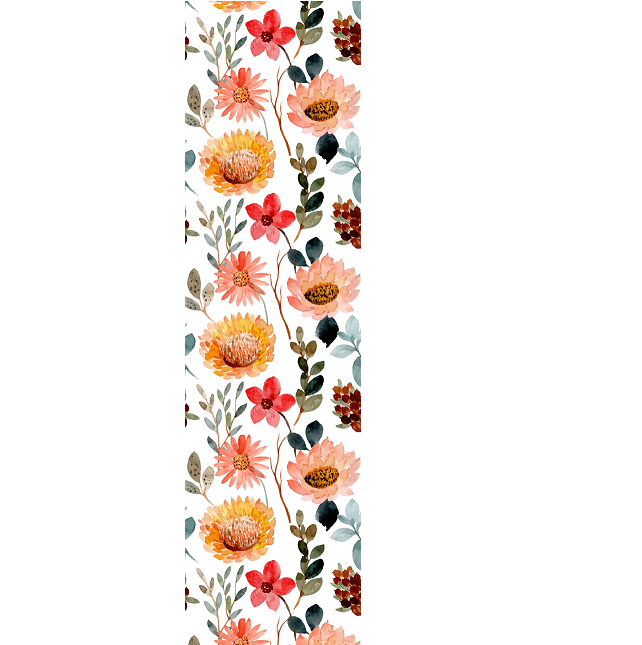 Book Mark Sticker - Floral