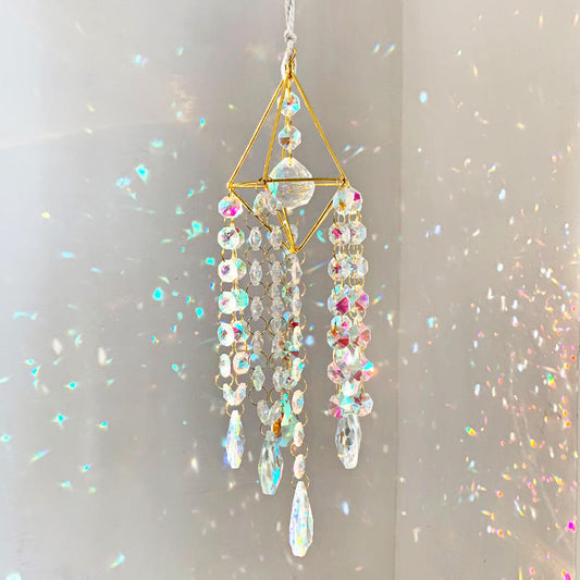 Galaxy Spark | Handmade Crystal suncatcher