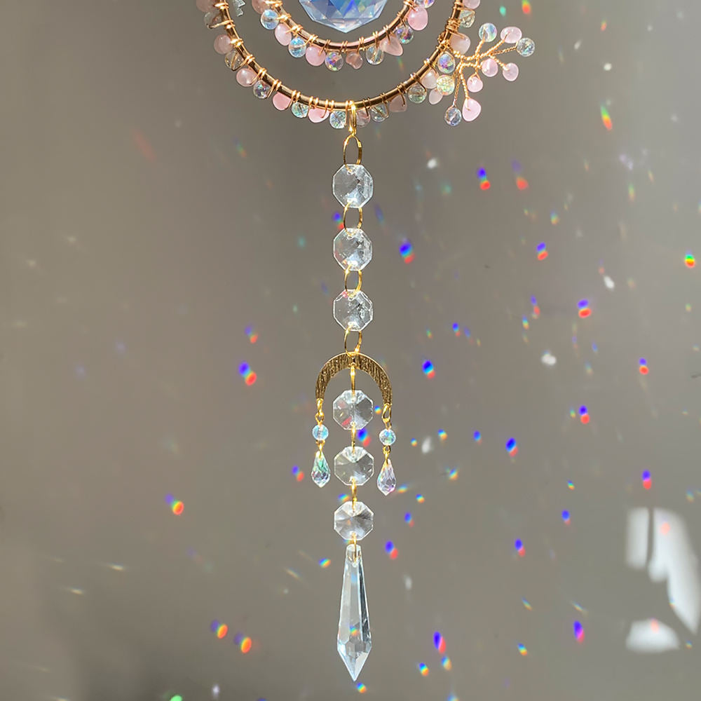 Heavenly Cascade Ring Suncatcher