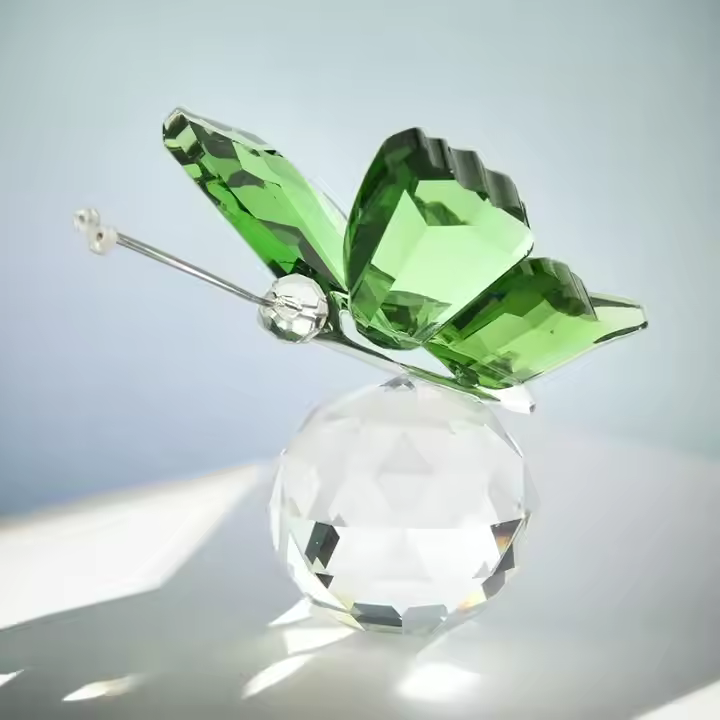 Crystal Butterfly Paperweight