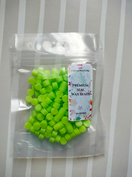 Wax beads for Seal Wax - Lime