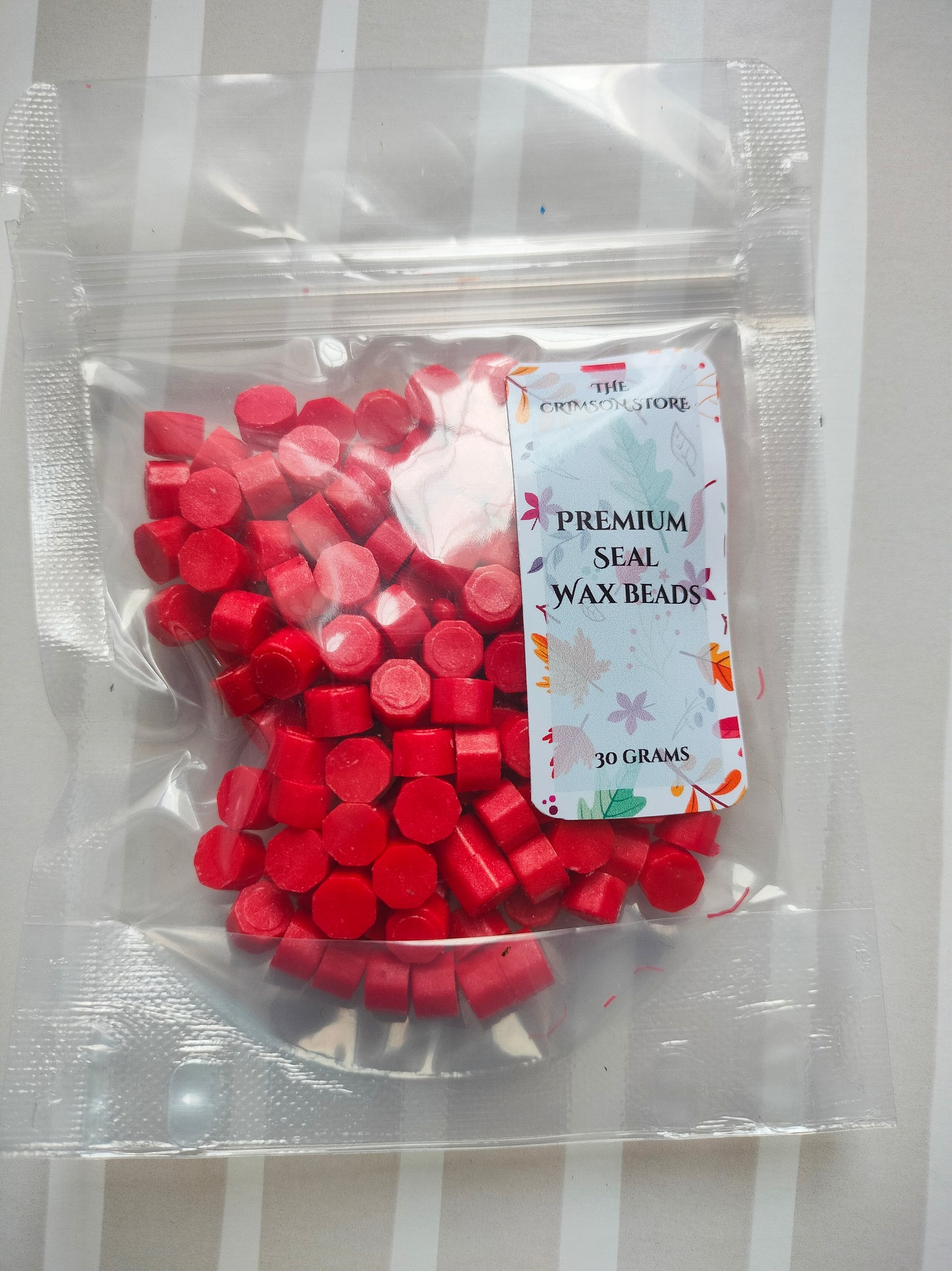 Wax beads for Seal Wax - Coral