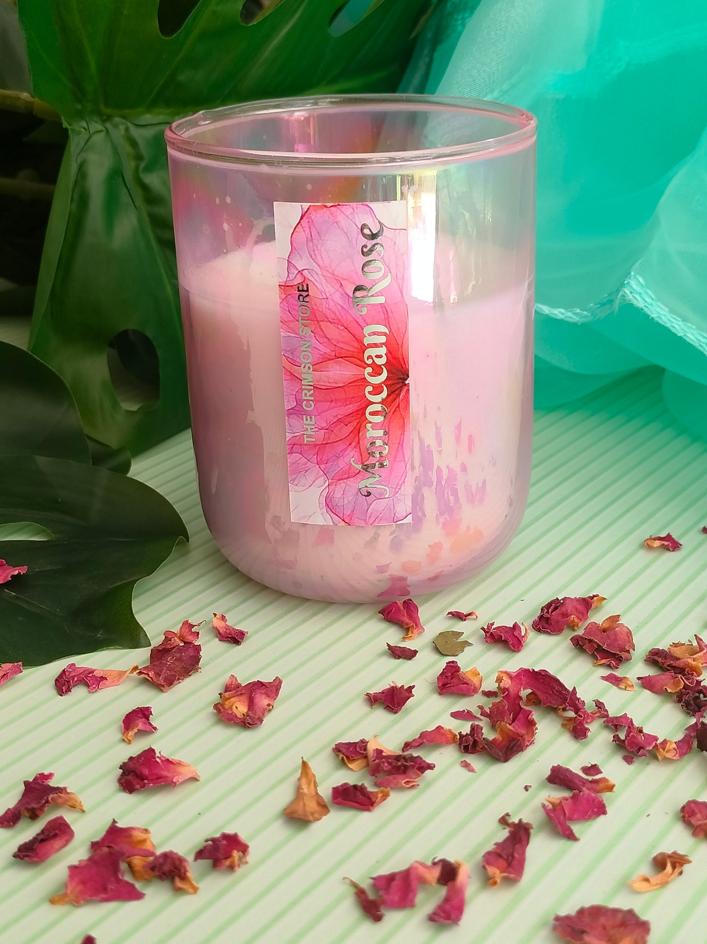 Moroccan Rose | Luxury Aroma Candle | 180 ml