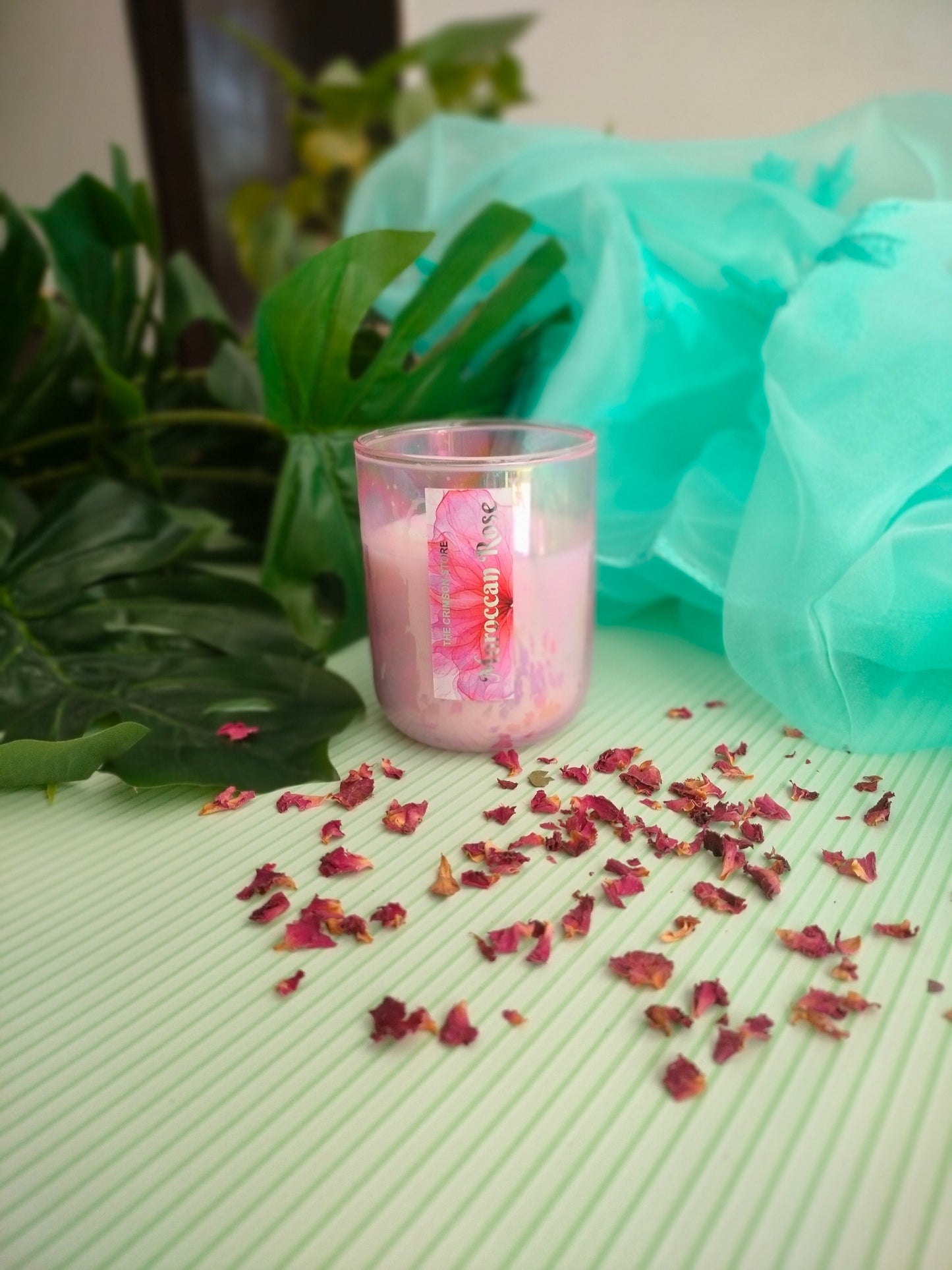 Moroccan Rose | Luxury Aroma Candle | 180 ml