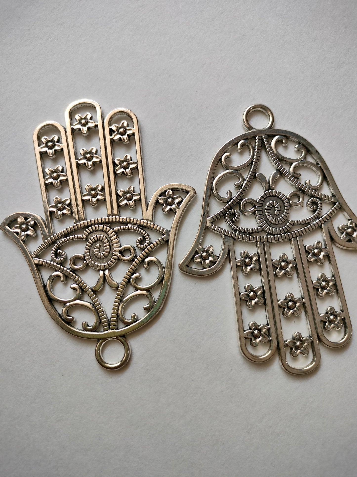 Hamsa Large Silver