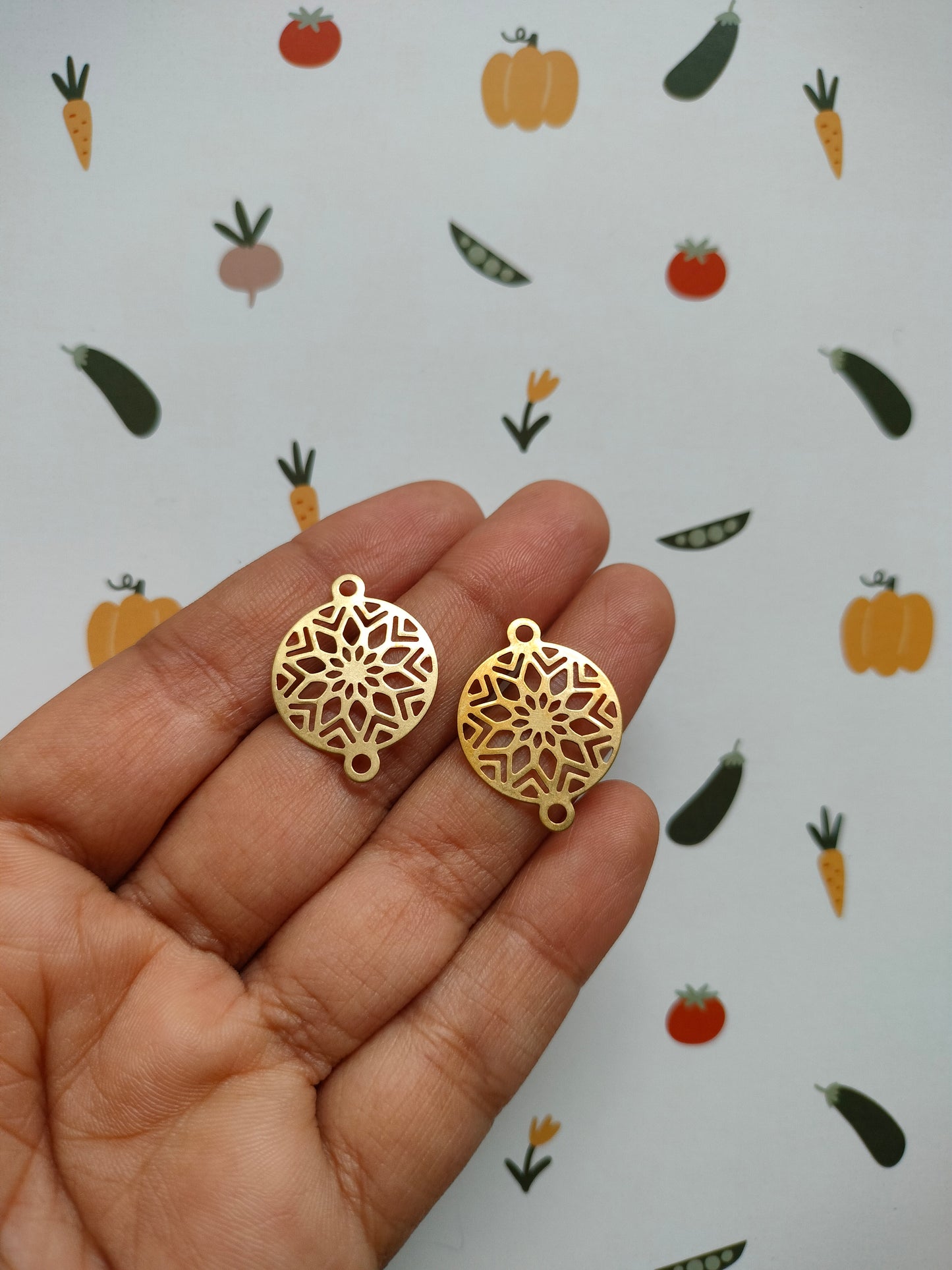 Charm Mandala Brass