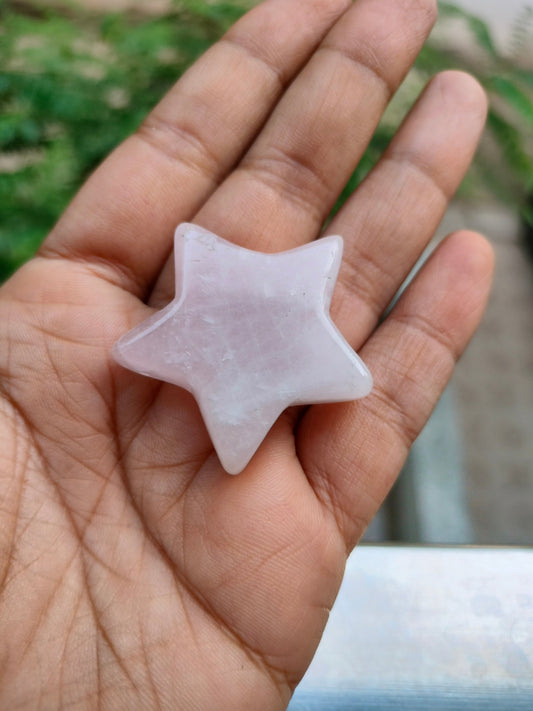 Pink Star Stone Hanging (With One hole)