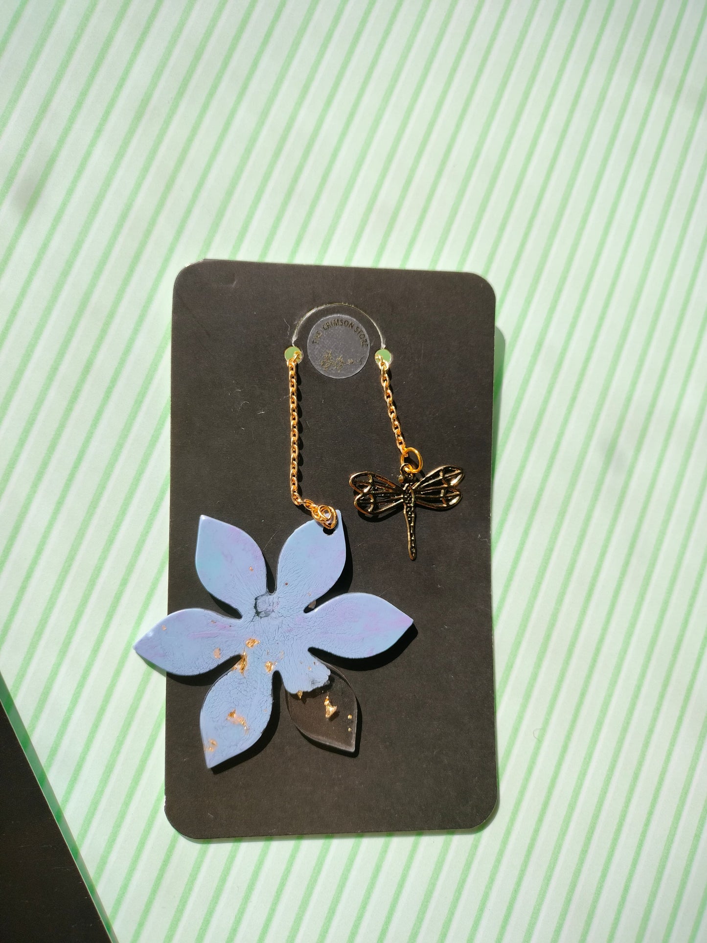 Small Blue Flower Bookmark