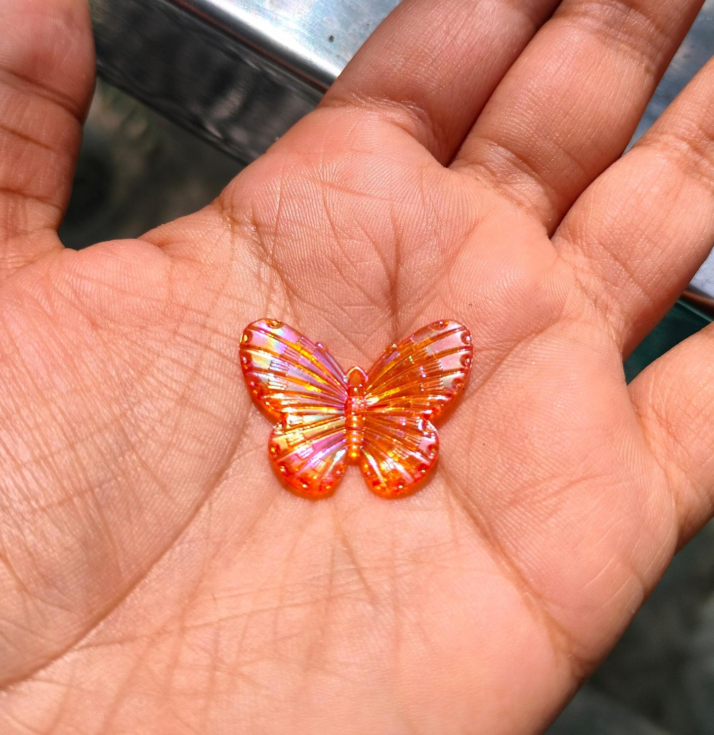 Acrylic Holographic Butterfly