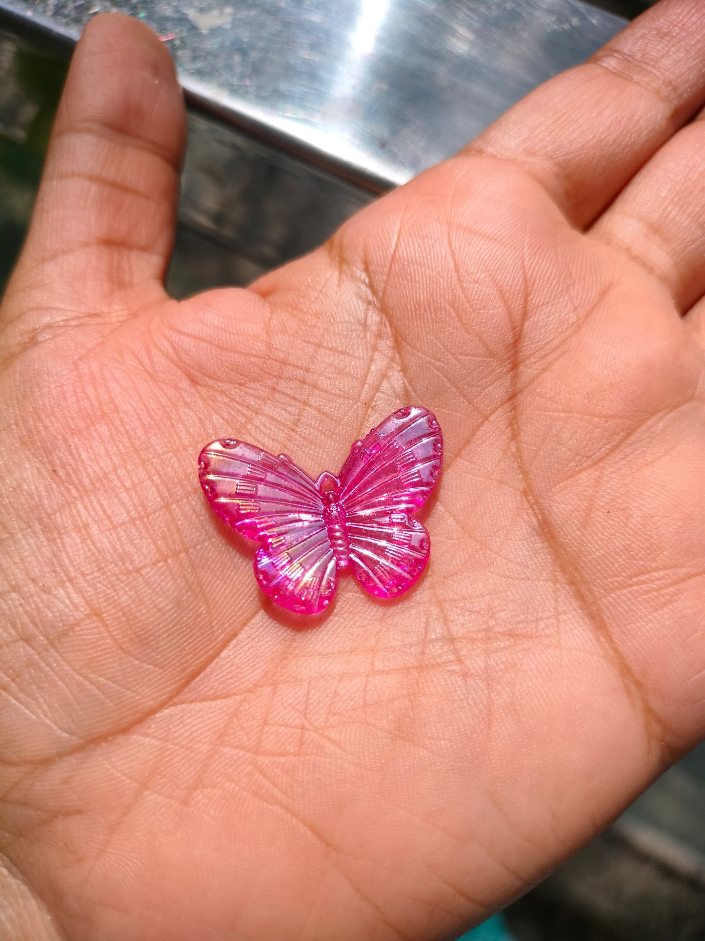 Acrylic Holographic Butterfly