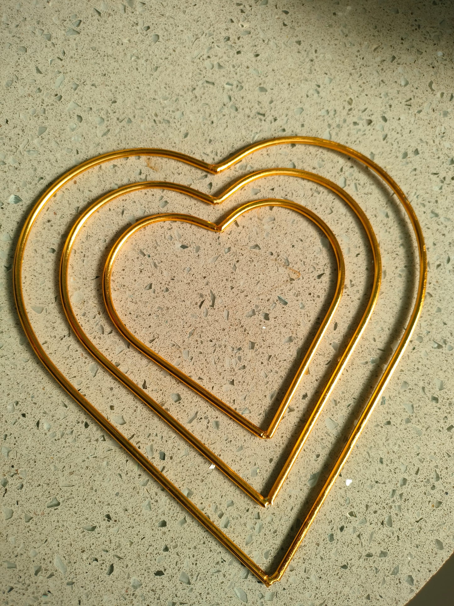 Suncatcher Frames Golden - Premium quality - Heart 1 Pc