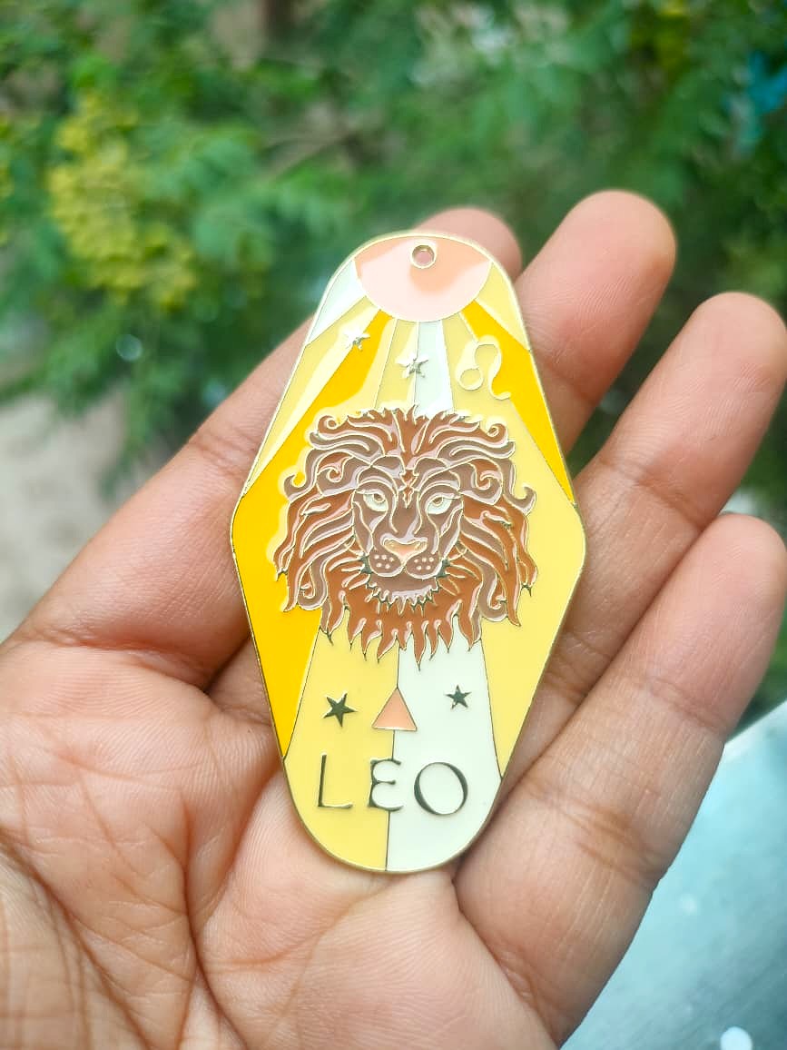 Enamel Sunsign Charm Collection | Leo