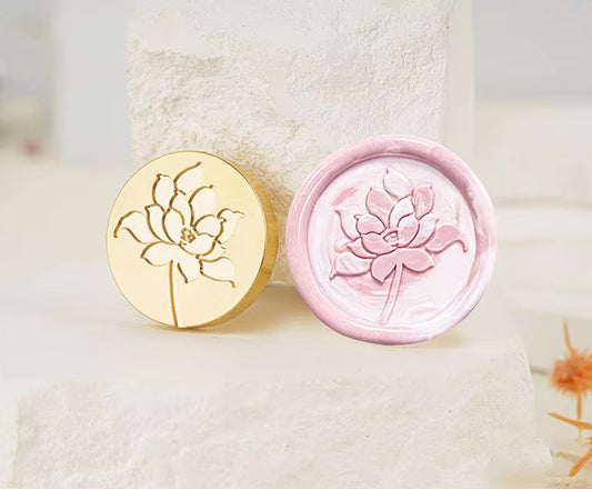 Lotus Wax Seal - 25x25mm