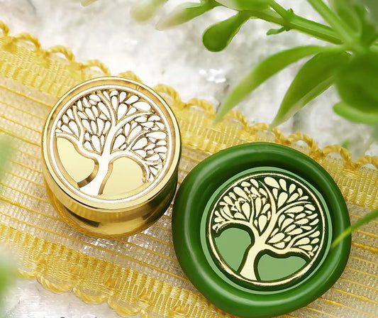 Tree Mini Wax Seal - 15x15 mm