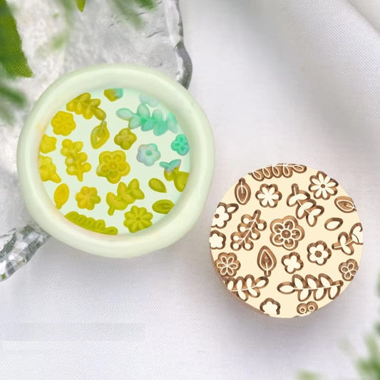 Mini Flowers Wax Seal - 25x25 mm