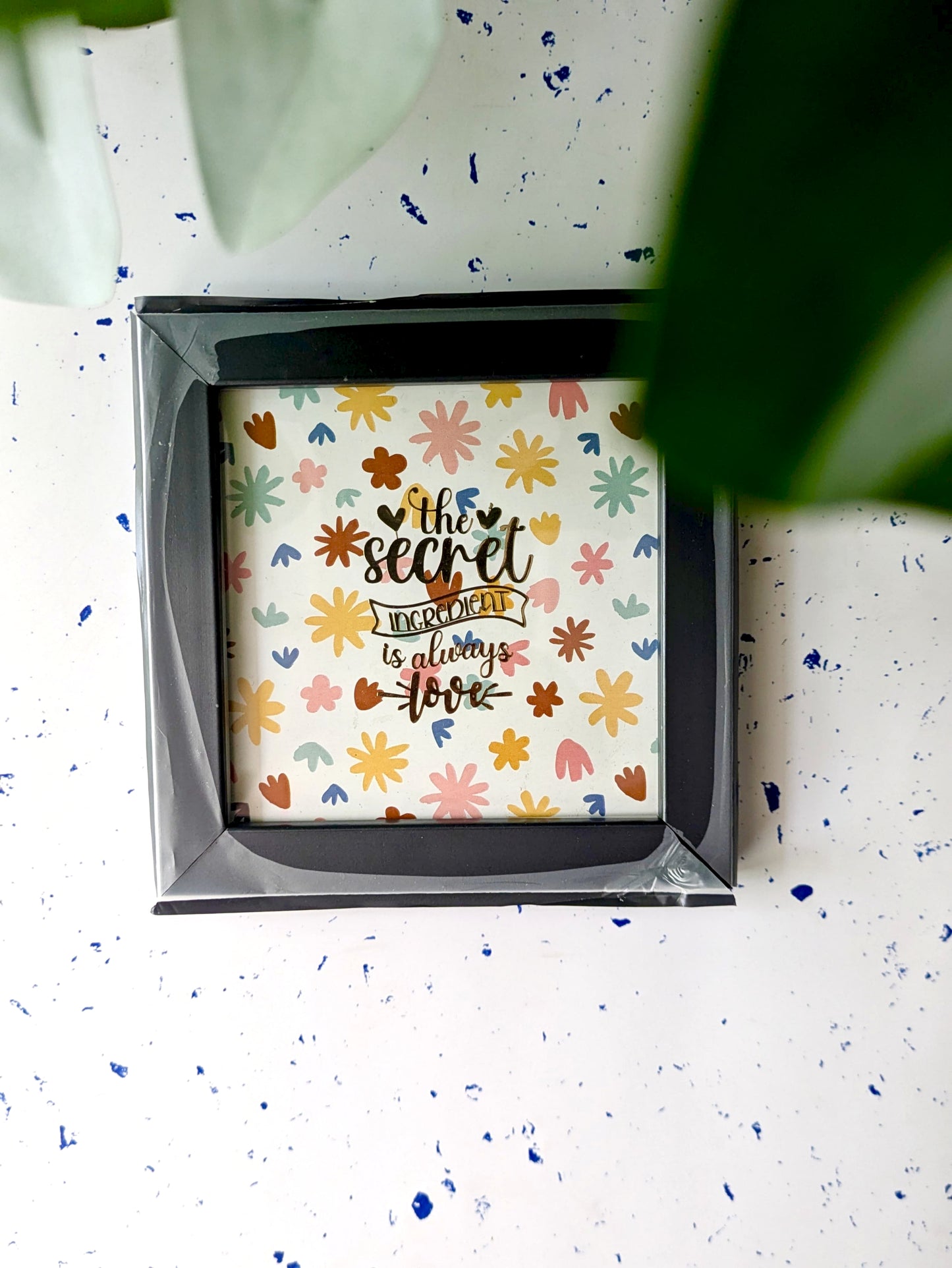 Secret Ingredient Mini Photo Frame Colorful