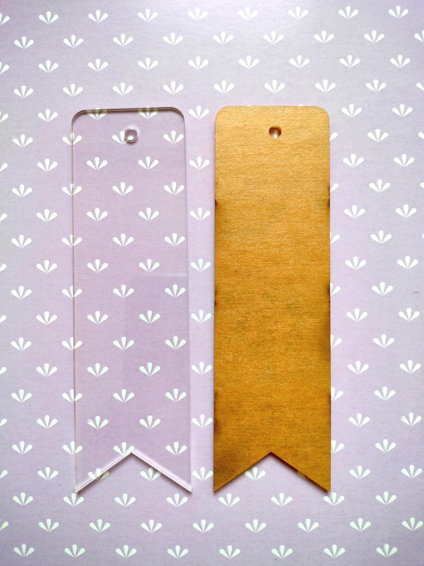 Acrylic Book Mark Base Tag