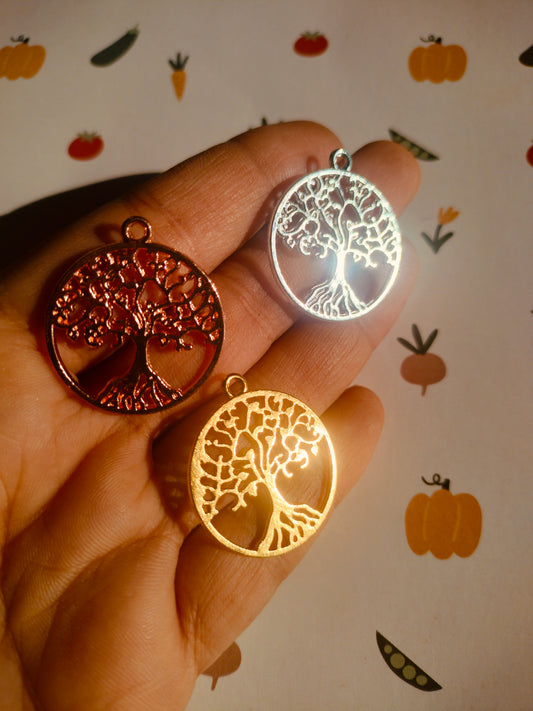 Tree of Life Alloy charm |Pendant Charm| Resin Alloy Jewelry Making